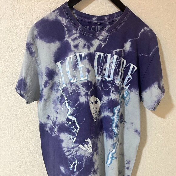 Camo Print ICE CUBE Tribute Concert Band Tee Shirt Men's Size L 90's Nostalgia - Picture 1 of 4